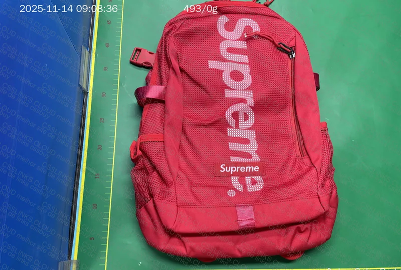 Supreme Red Backpack 5