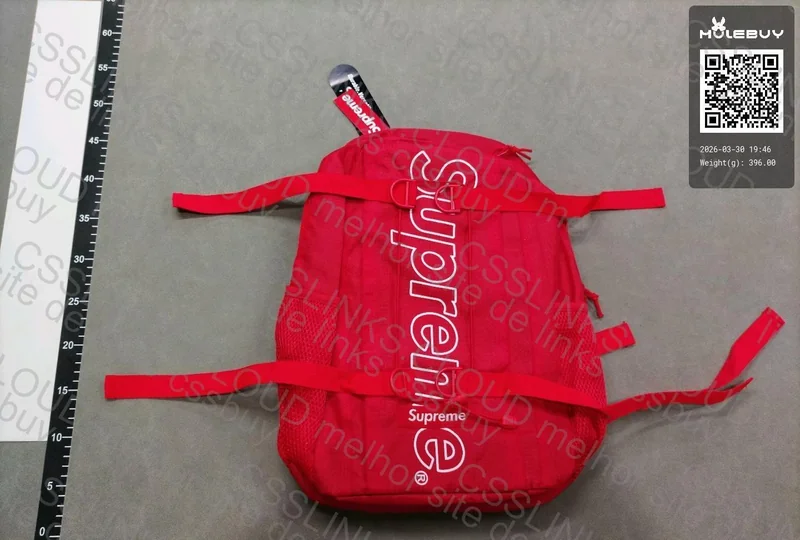 mochila supreme vermelha