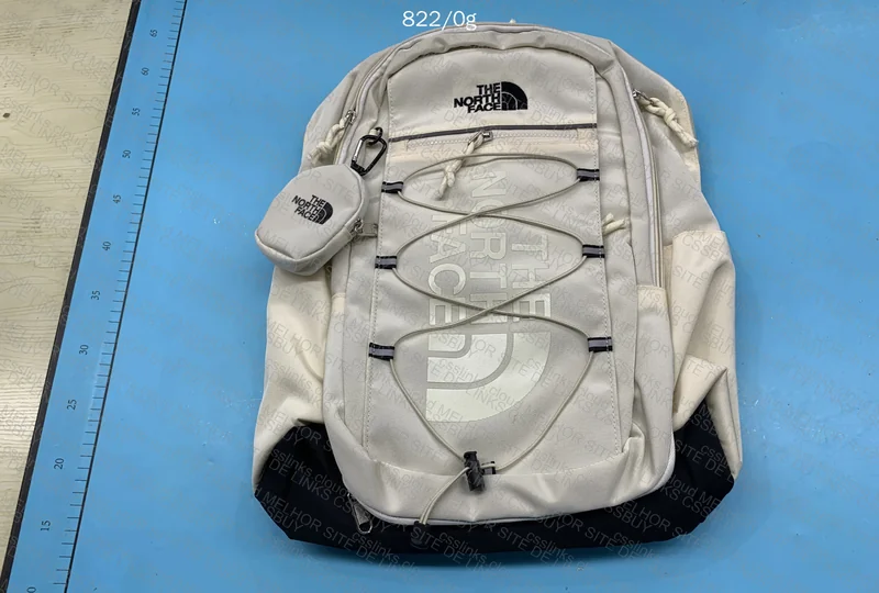White TNF Backpack
