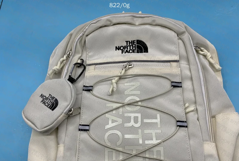 White TNF Backpack 2