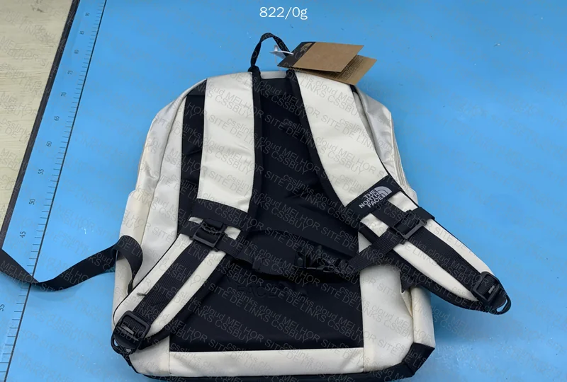 White TNF Backpack 3