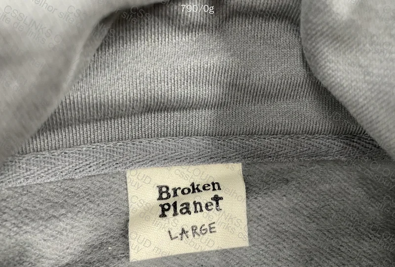 Broken Planet Random Hoodie (with measurements) 5