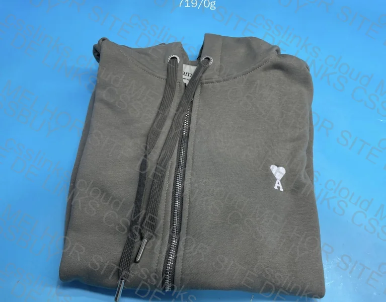 AMI Military Green Hoodie 2