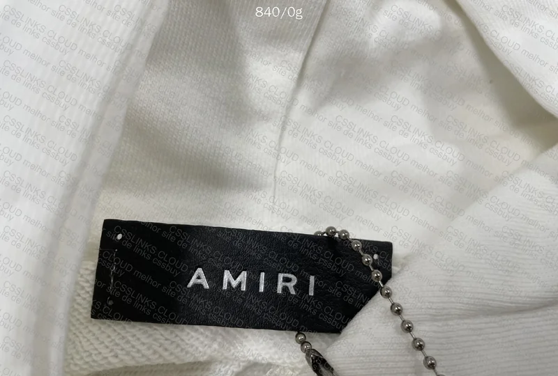 Amiri White Hoodie 9