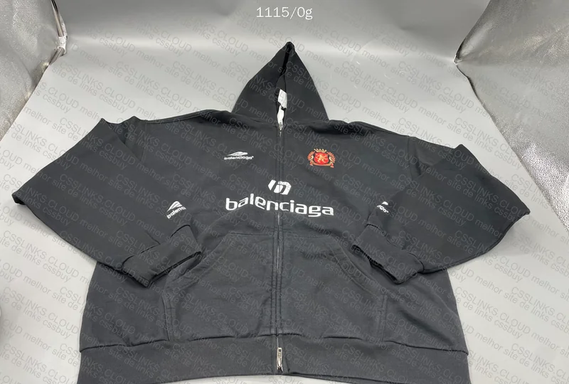 Balenciaga Paris Soccer Hoodie 2