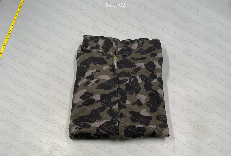 Bape 1st Camo Shark Full Zip Green Hoodie 2