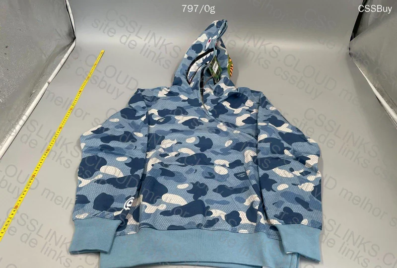 Blue Bape Hoodie