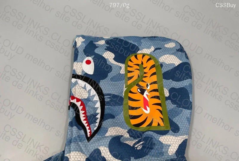 Blue Bape Hoodie 3