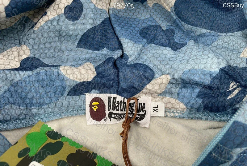 Blue Bape Hoodie 4