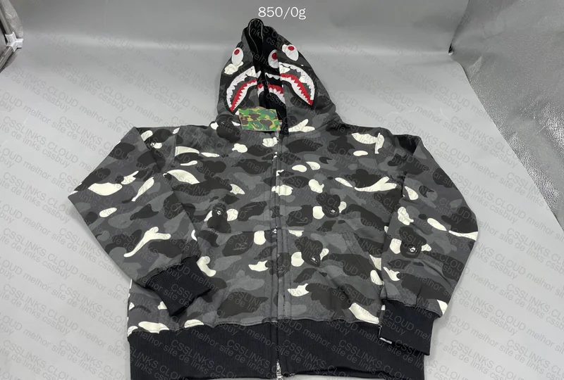 Bape City Camo Shark Hoodie 2