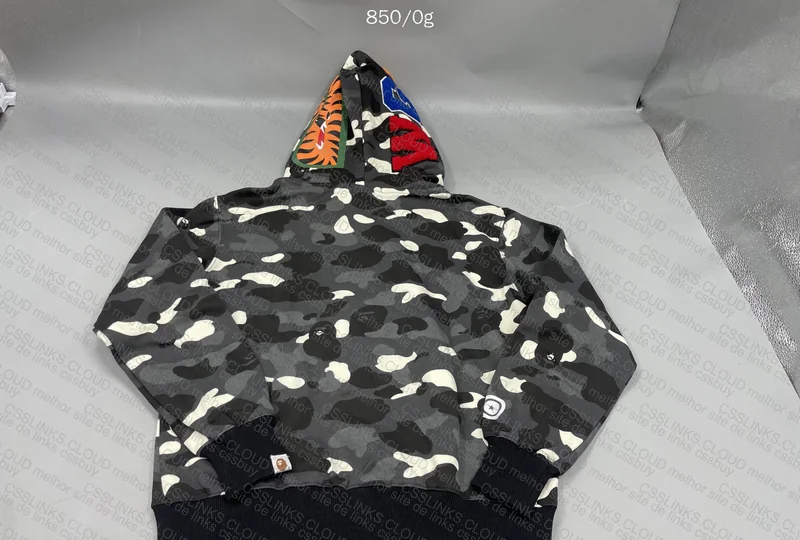 Bape City Camo Shark Hoodie 6