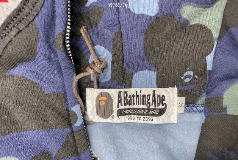 Bape Full Zip Hoodie 3