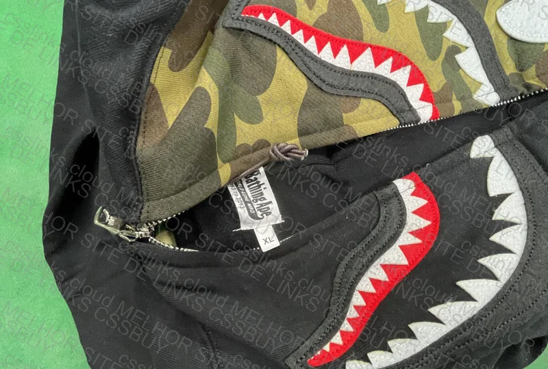 Bape Half Camo Hoodie