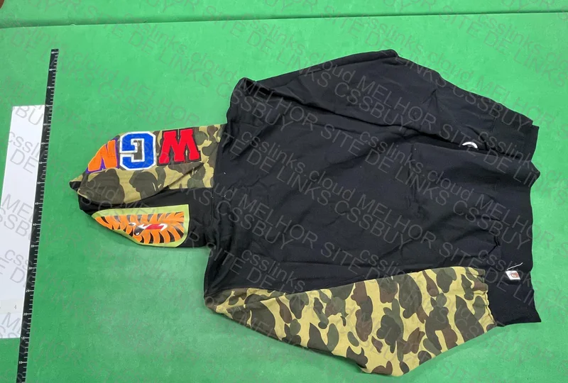 Bape Half Camo Hoodie 3