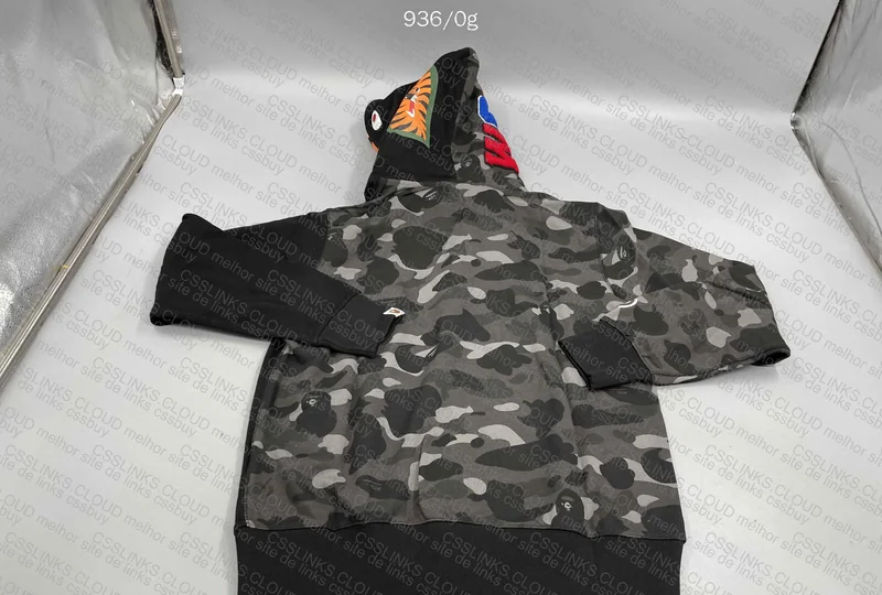 Bape Shark Hoodie 2 Hood 8