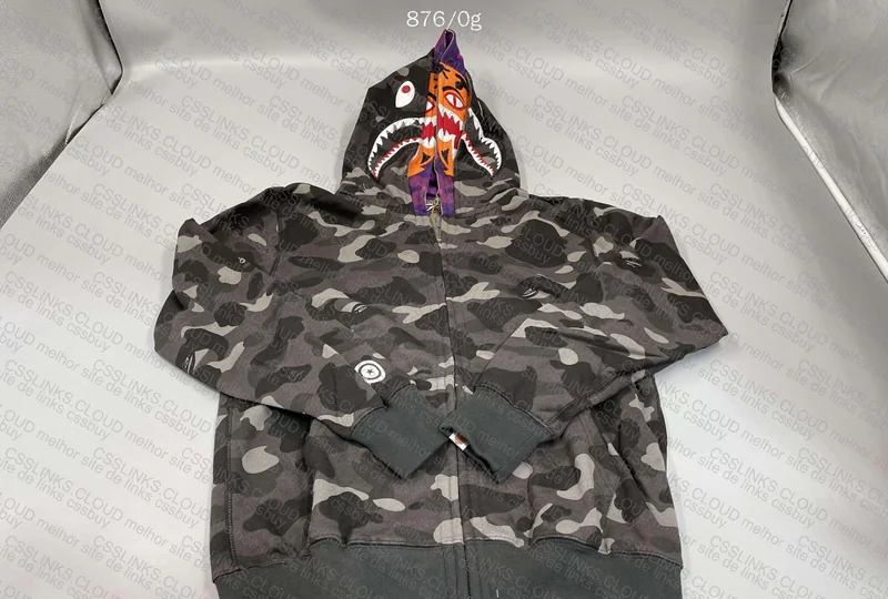 Bape Shark Double Hoodie 5
