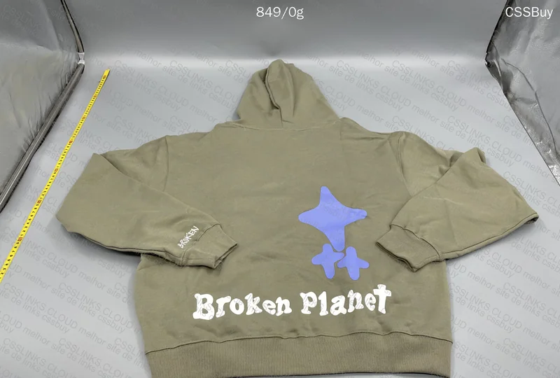 Random Broken Planet 75Y Hoodie 4