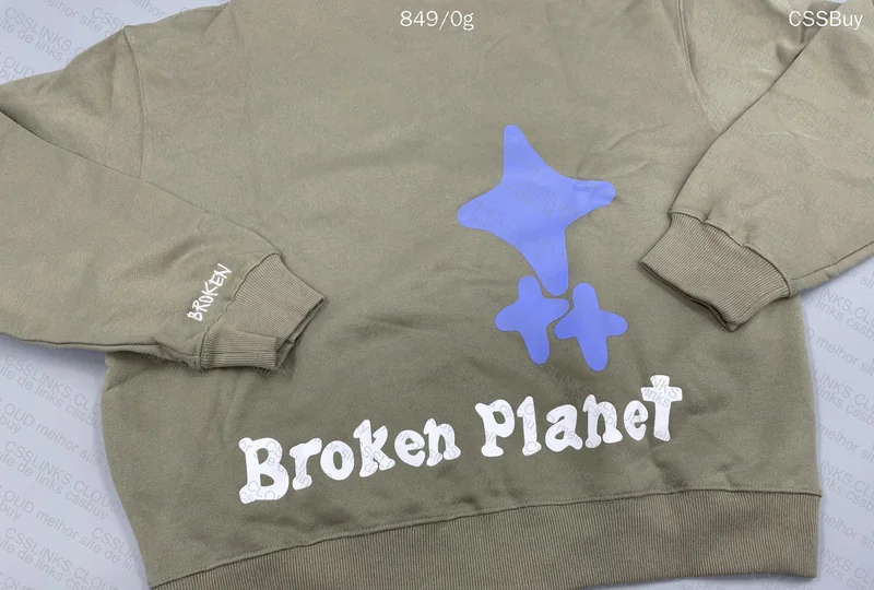 Random Broken Planet 75Y Hoodie 6