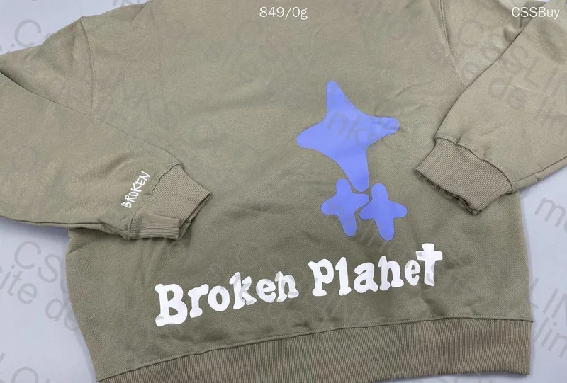 Random Broken Planet 75Y Hoodie 7