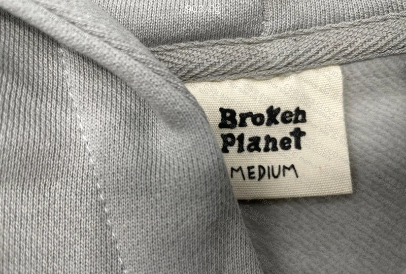 Broken Planet Hoodie (with measurements) 5