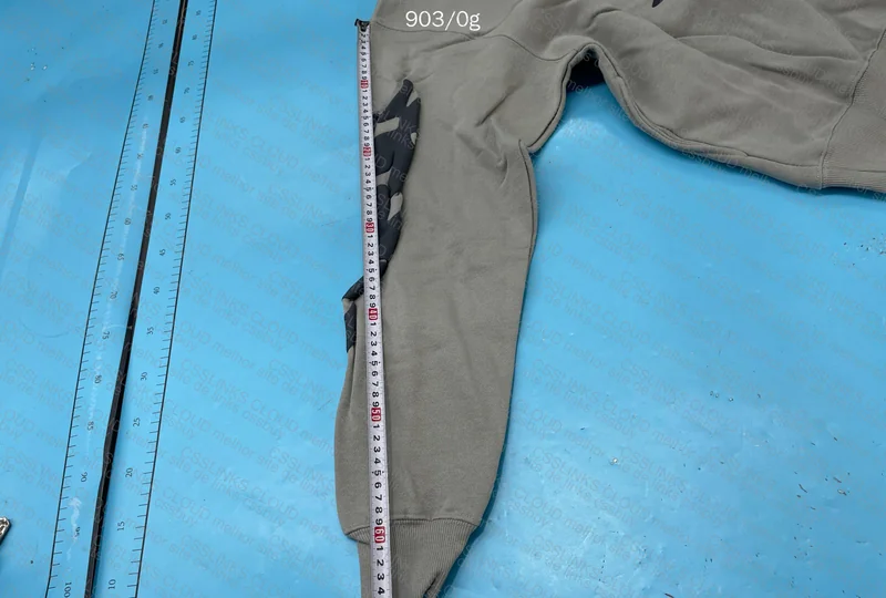 Broken Planet Hoodie (with measurements) 8