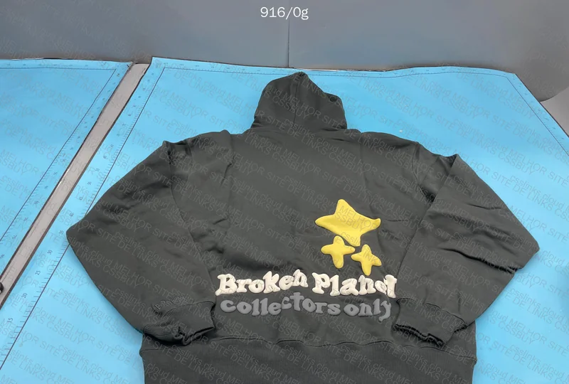 Broken Planet Hoodie (with measurements)