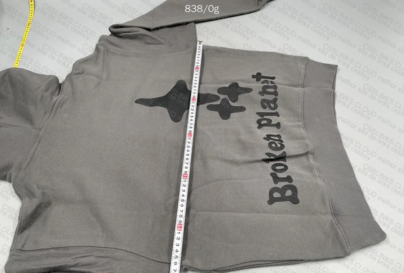 Broken Planet Hoodie (with measurements) 10