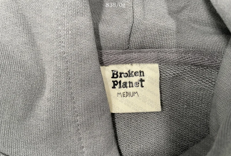 Broken Planet Hoodie (with measurements) 3