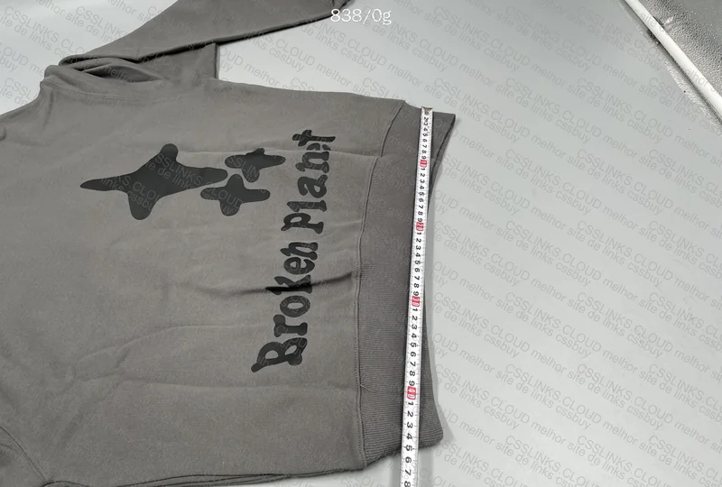 Broken Planet Hoodie (with measurements) 7