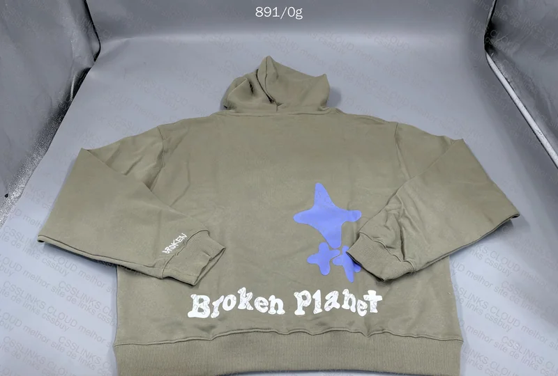 Broken Planet Hoodie (with measurements) 4