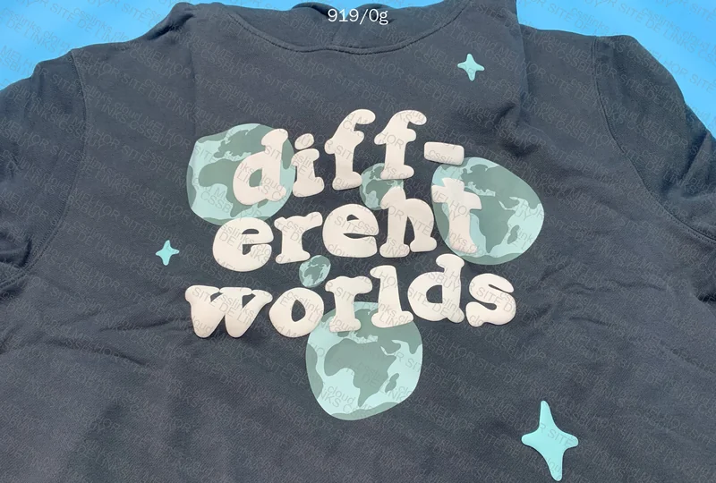 Broken Planet Hoodie 'Different Worlds' 4
