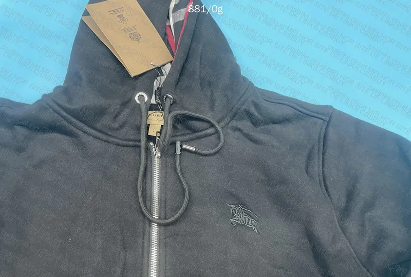 Burberry Hoodie with Measurements