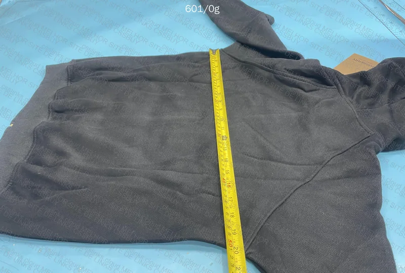 Burberry Hoodie + Measurements 7