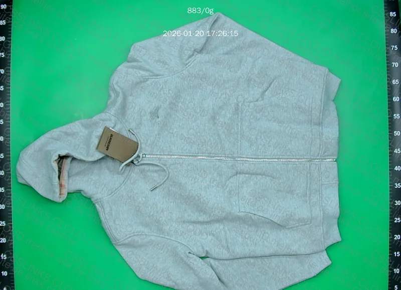 Moletom Burberry Zip Up 2