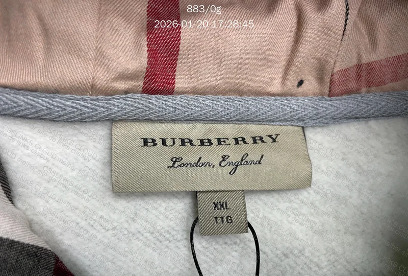 Moletom Burberry Zip Up 4