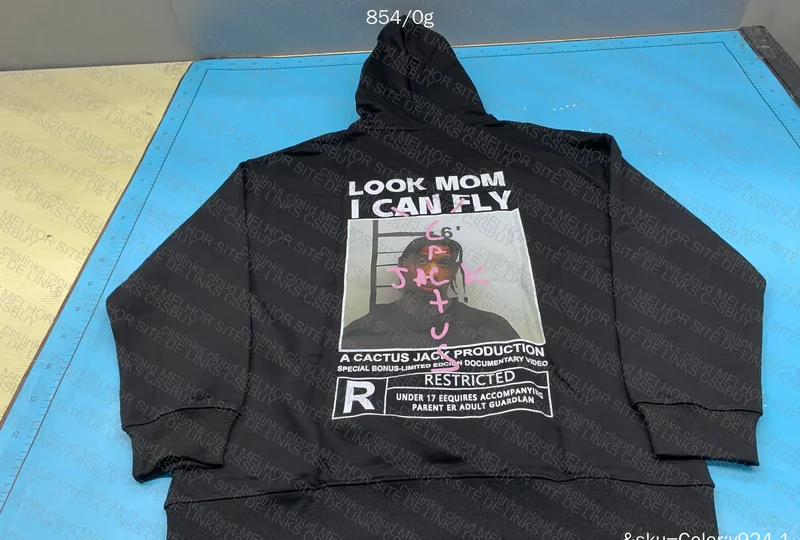 Cactus Jack Hoodie (Look Mom I Can Fly Documentary) 3