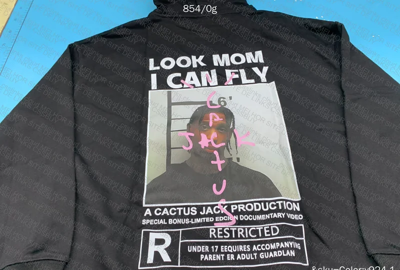 Cactus Jack Hoodie (Look Mom I Can Fly Documentary) 5