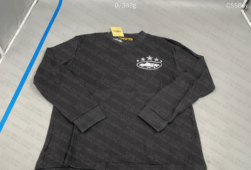 Corteiz Crewneck Hoodie Black 2