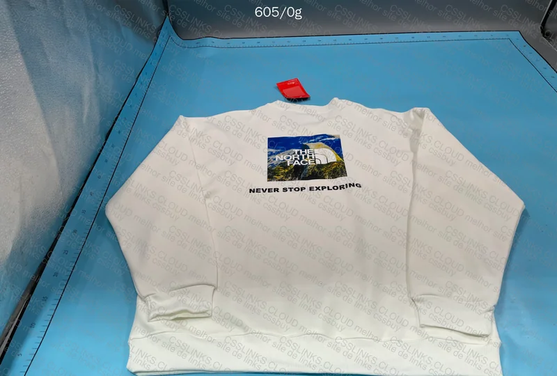 The North Face Crewneck Hoodie (With Measurements) 7