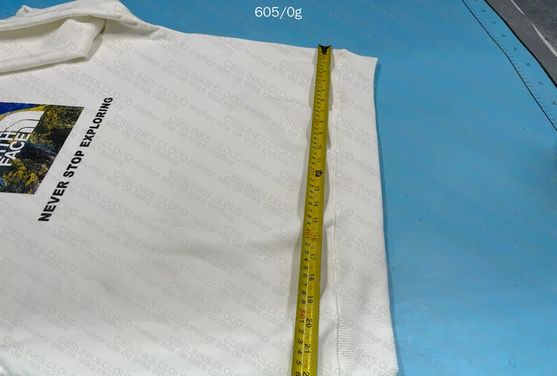 The North Face Crewneck Hoodie (With Measurements) 9