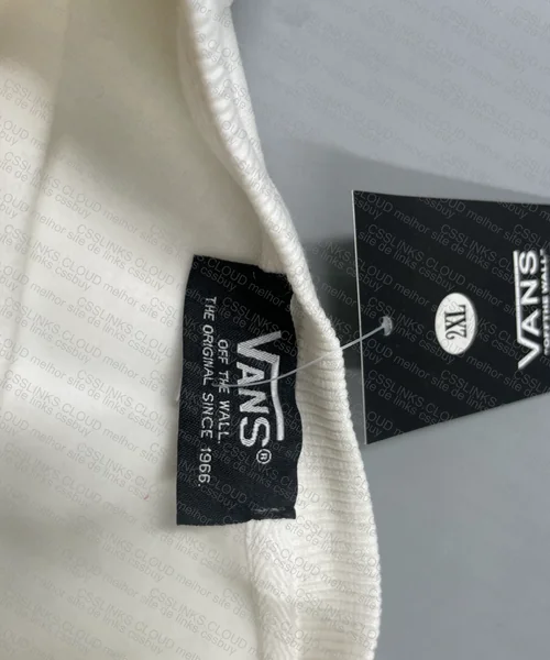 Vans White Crewneck Sweatshirt