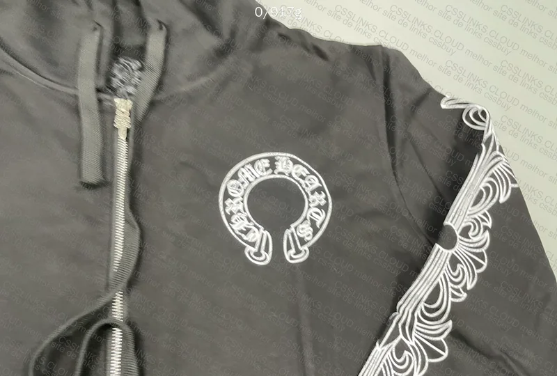 Chrome Hearts Black Crewneck Sweatshirt 5