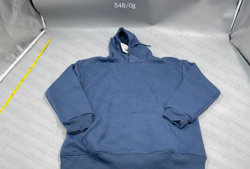 Champion Baby Look Hoodie with Measurements