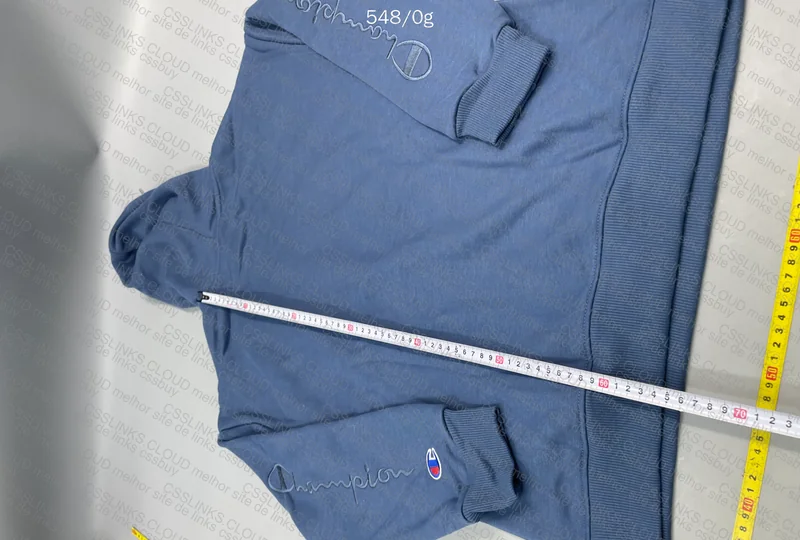 Champion Baby Look Hoodie with Measurements 5