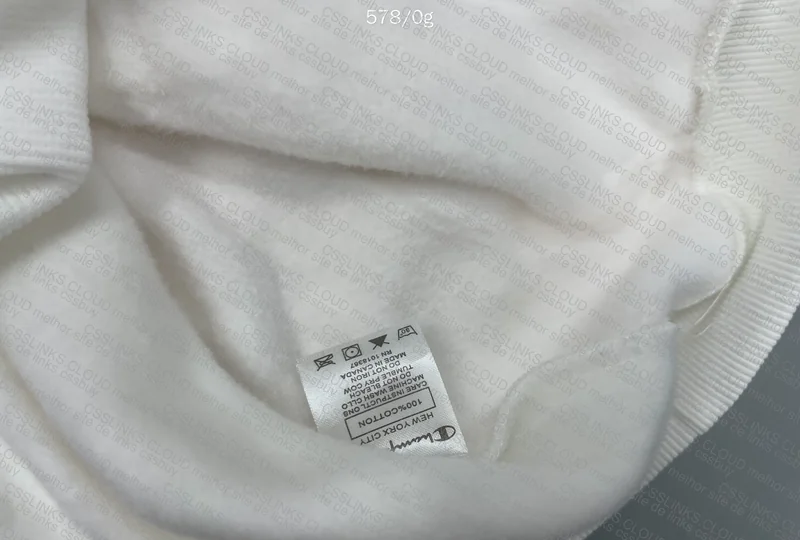 White Champion Hoodie 3