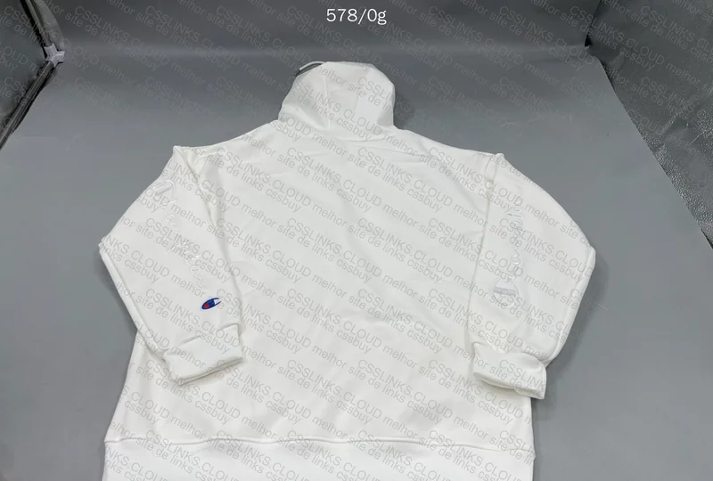 White Champion Hoodie 4