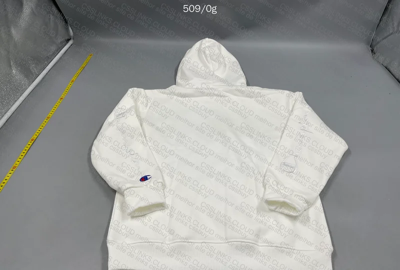 White Champion Hoodie 5