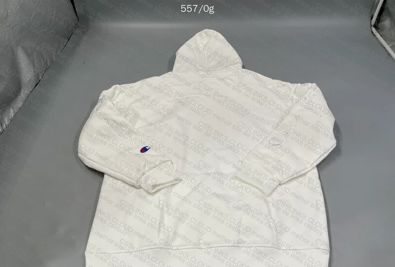 White Champion Hoodie 5