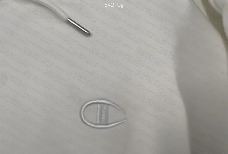 White Champion Hoodie 2