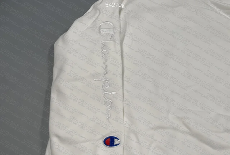 White Champion Hoodie 5